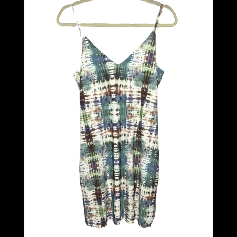 Deborah Viereck Striker Tie Dye Dress S